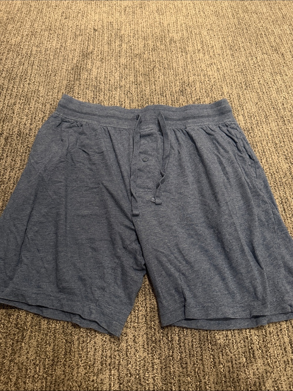 Men's Casual Drawstring Shorts Hanes - Blue